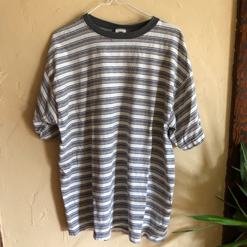 VINTAGE Classic Striped T Shirt